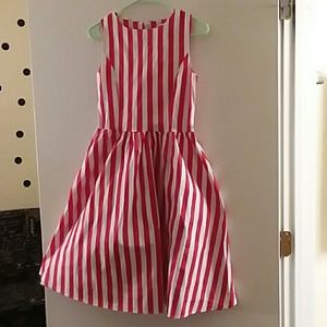 Striped swing dress